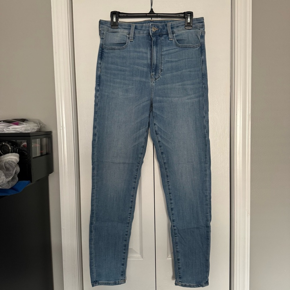 American Eagle Light Blue Women's Jeans - Ne(x)t Level Stretch